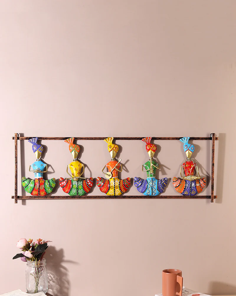 Rajasthani Figures Wall Decor